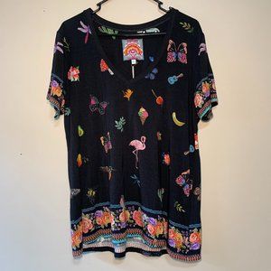 Johnny Was | Zooey Favorite Border Tee